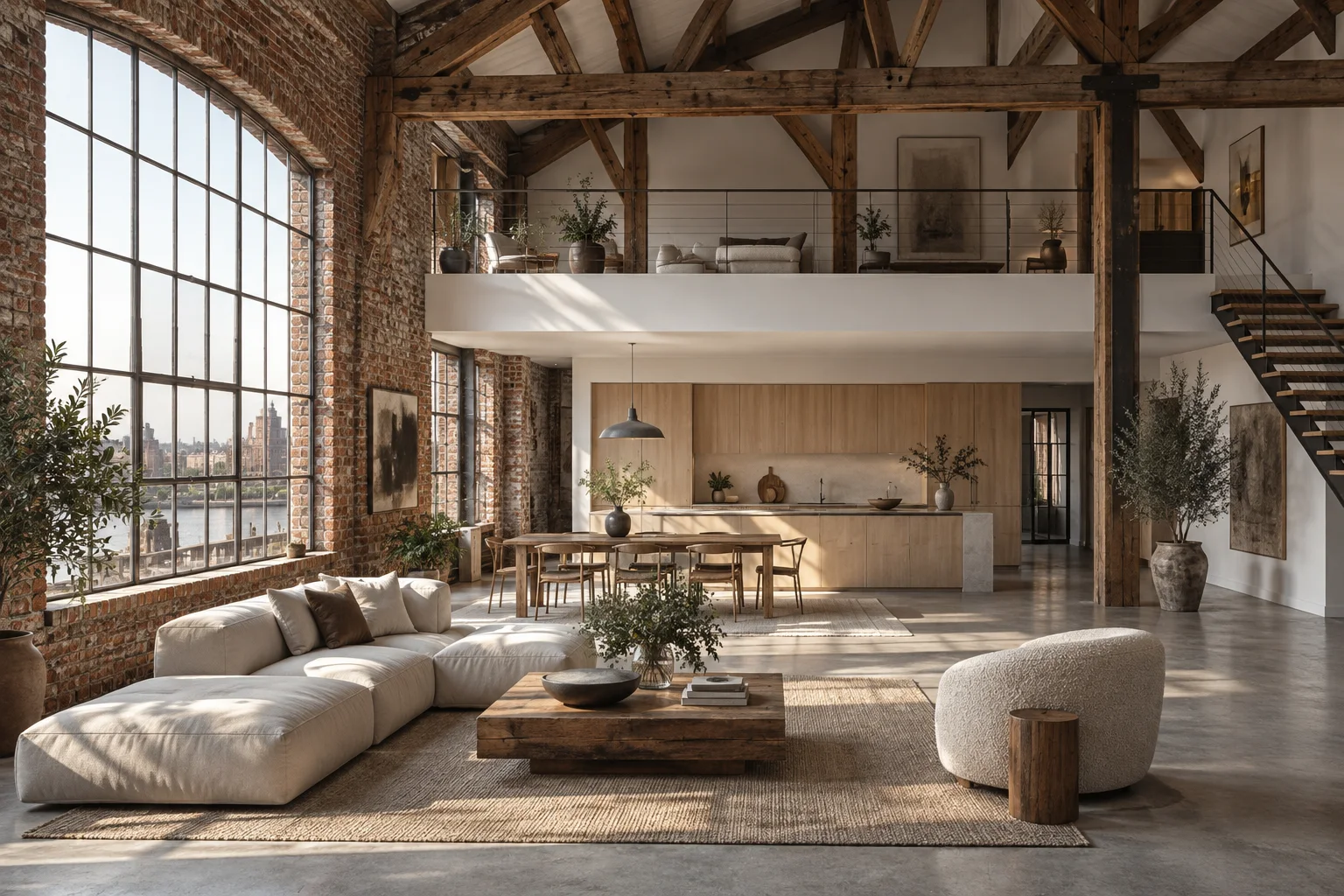 Above the old workshop — fictional design concept
