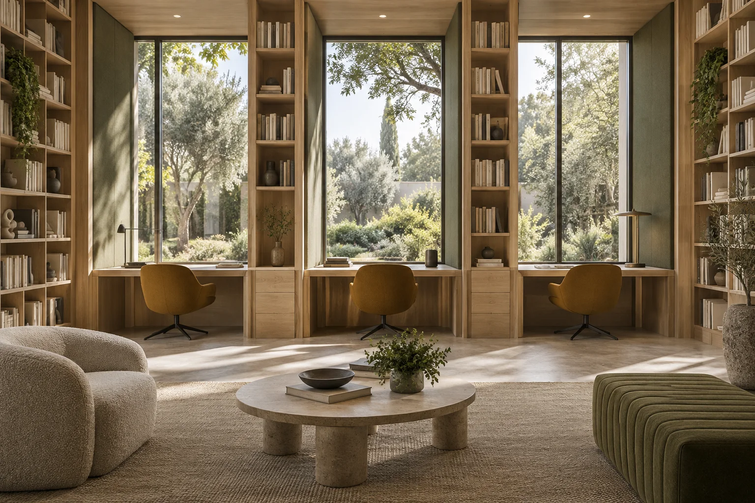 The reading room — fictional design concept